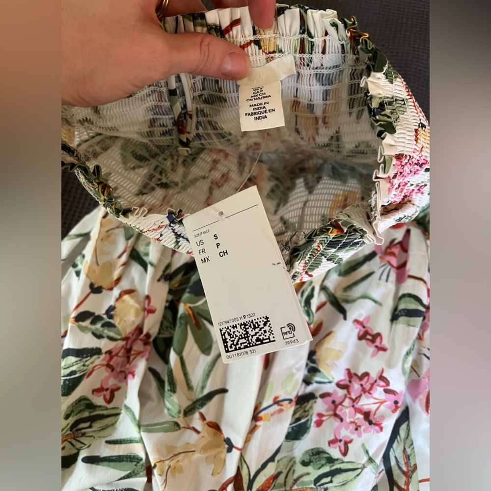 Floral Print Skirt